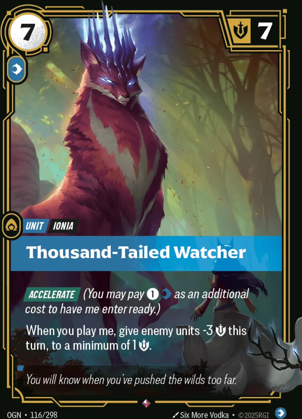 Thousand-Tailed Watcher — Origins - Main Set — Riftbound