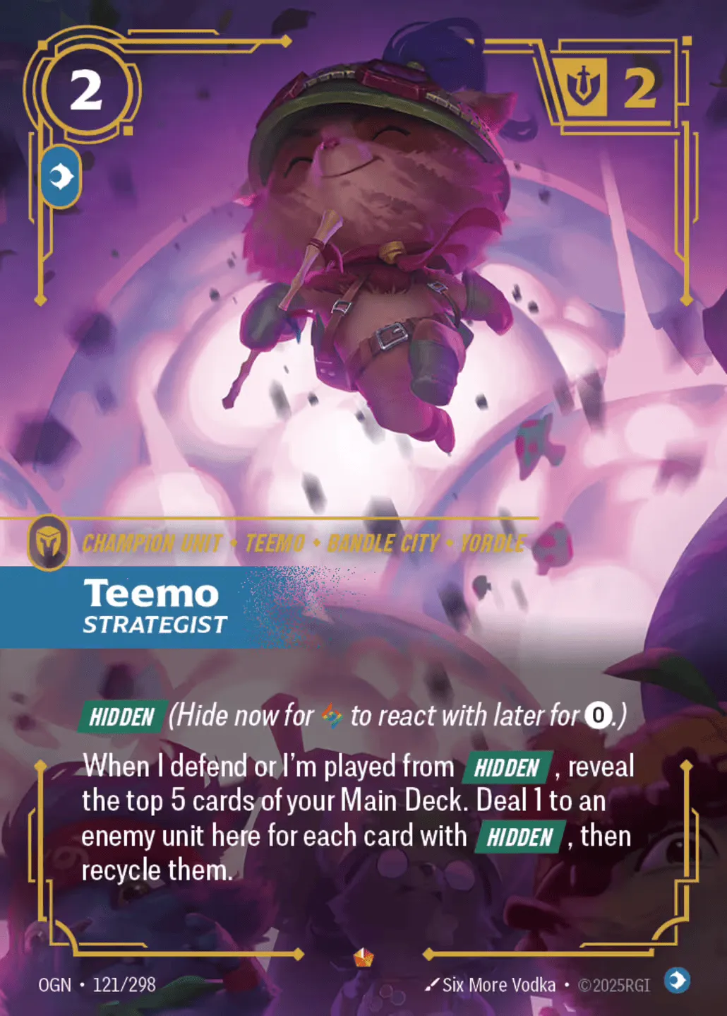 Teemo - Strategist — Origins - Main Set — Riftbound