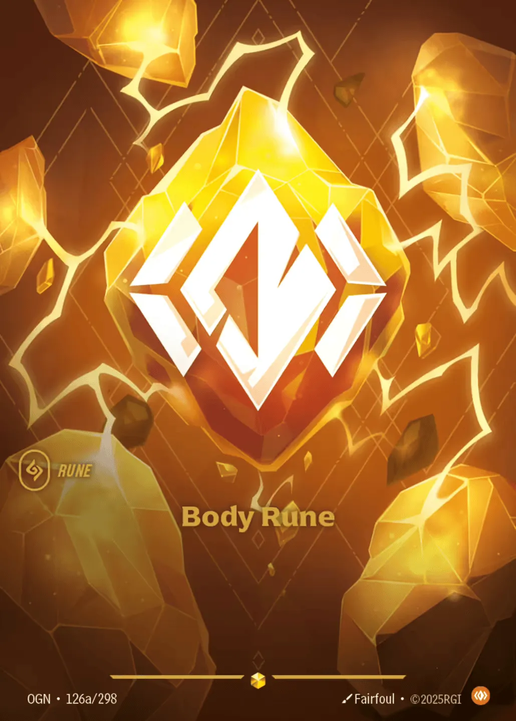 Body Rune (alt) — Origins - Main Set — Riftbound