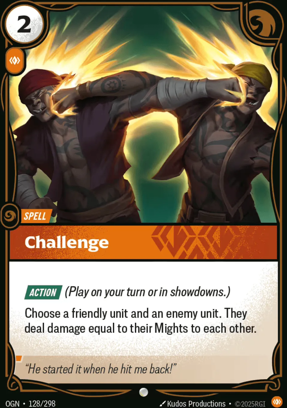 Challenge — Origins - Main Set — Riftbound: League of Legends TCG
