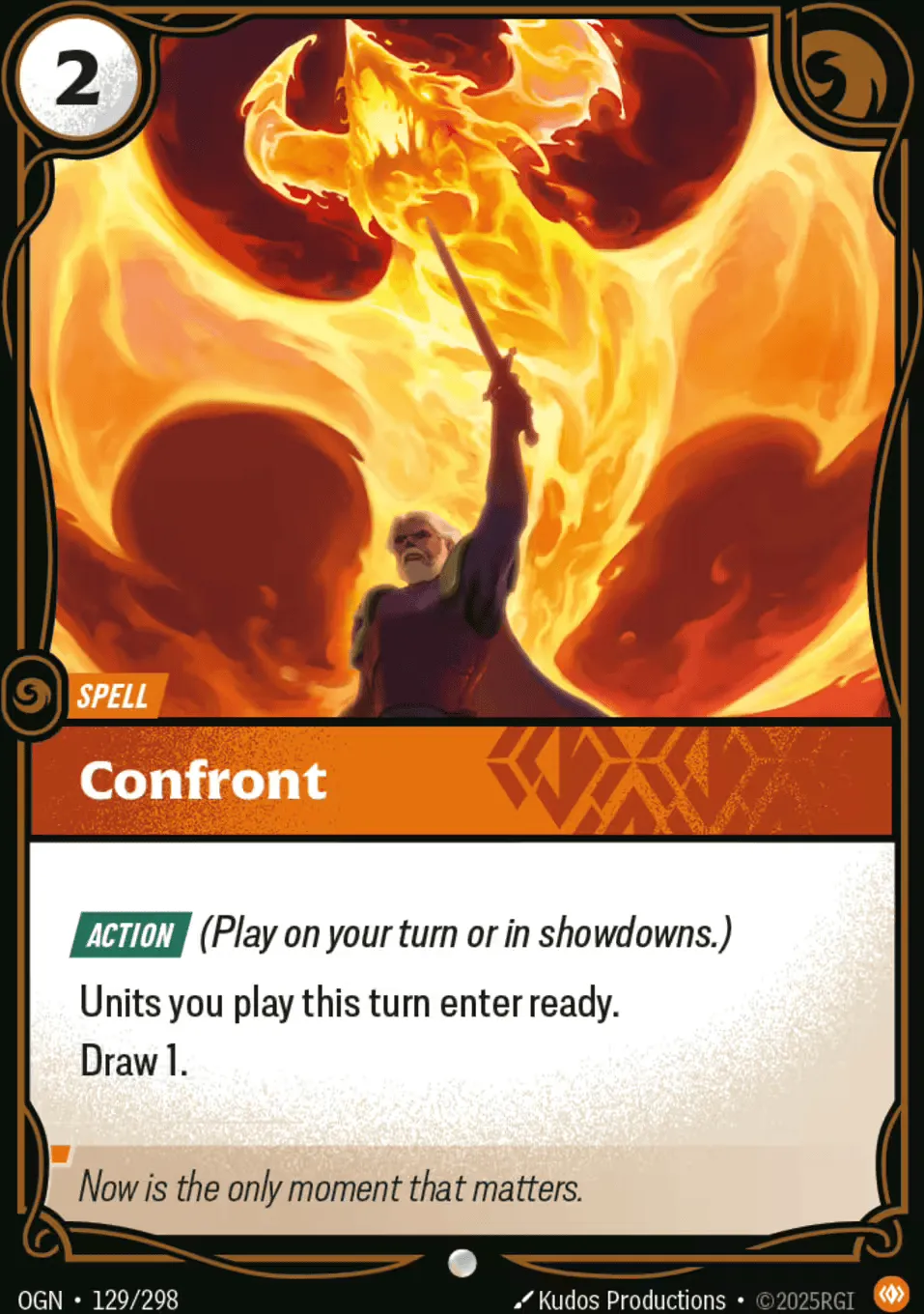 Confront from Origins - Main Set - Riftbound: League of Legends TCG