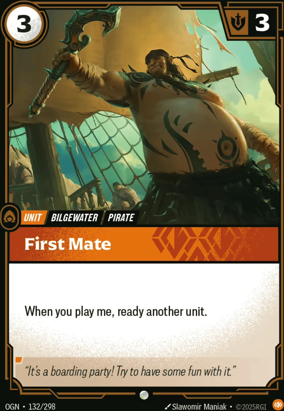 First Mate — Origins - Main Set — Riftbound