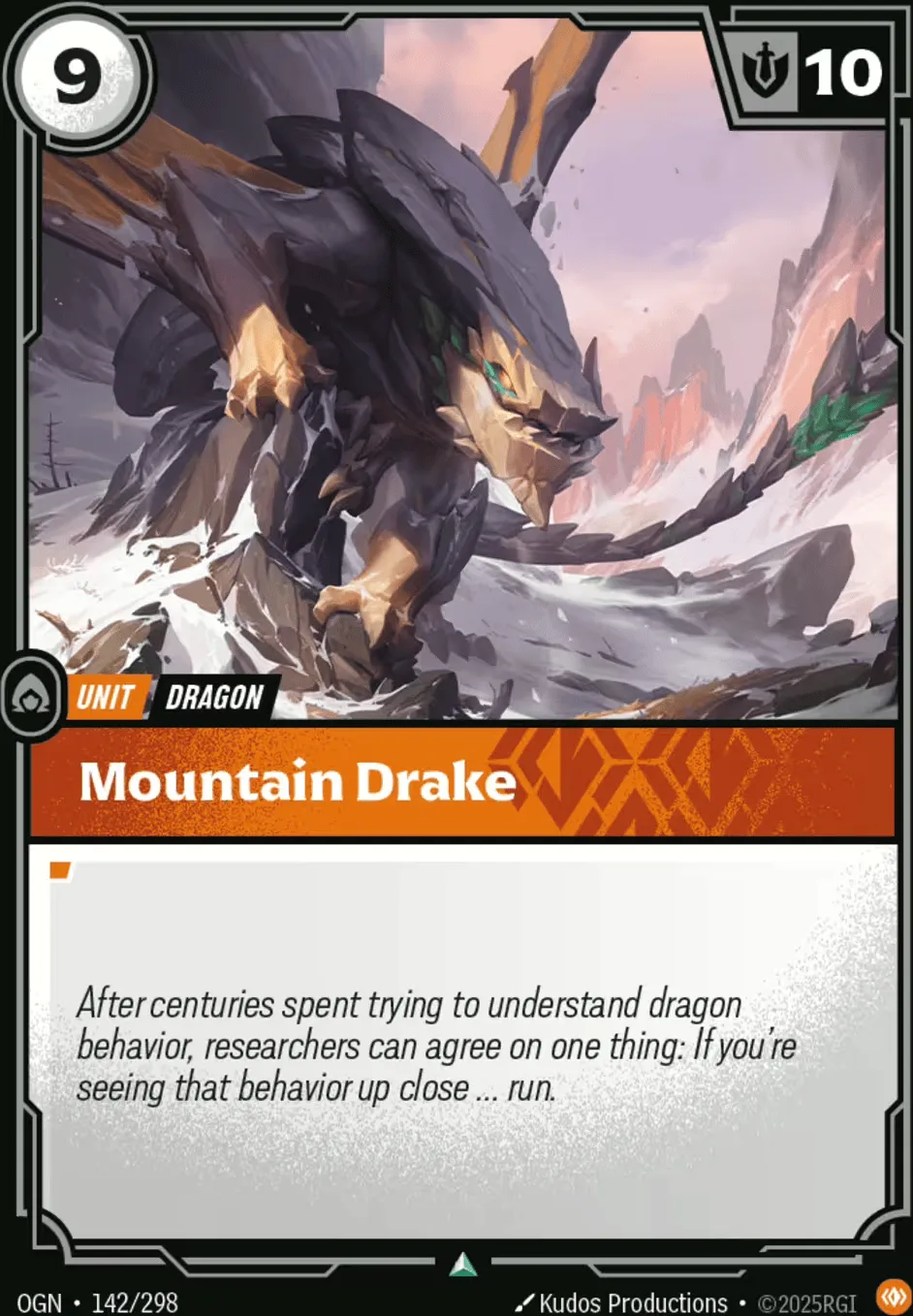 Mountain Drake — Origins - Main Set — Riftbound