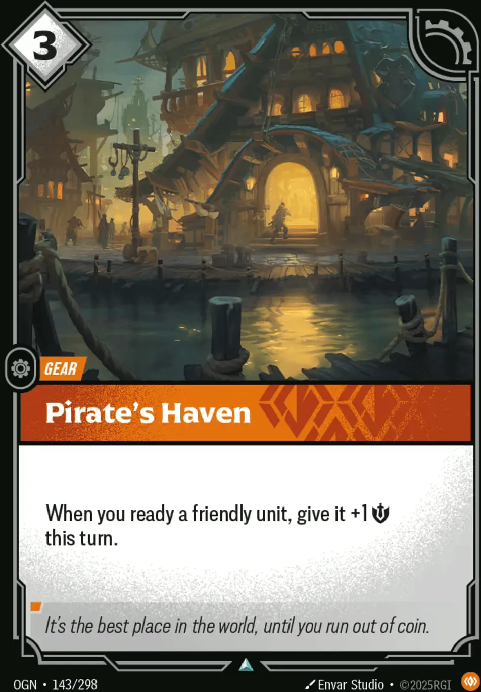 Pirate's Haven — Origins - Main Set — Riftbound