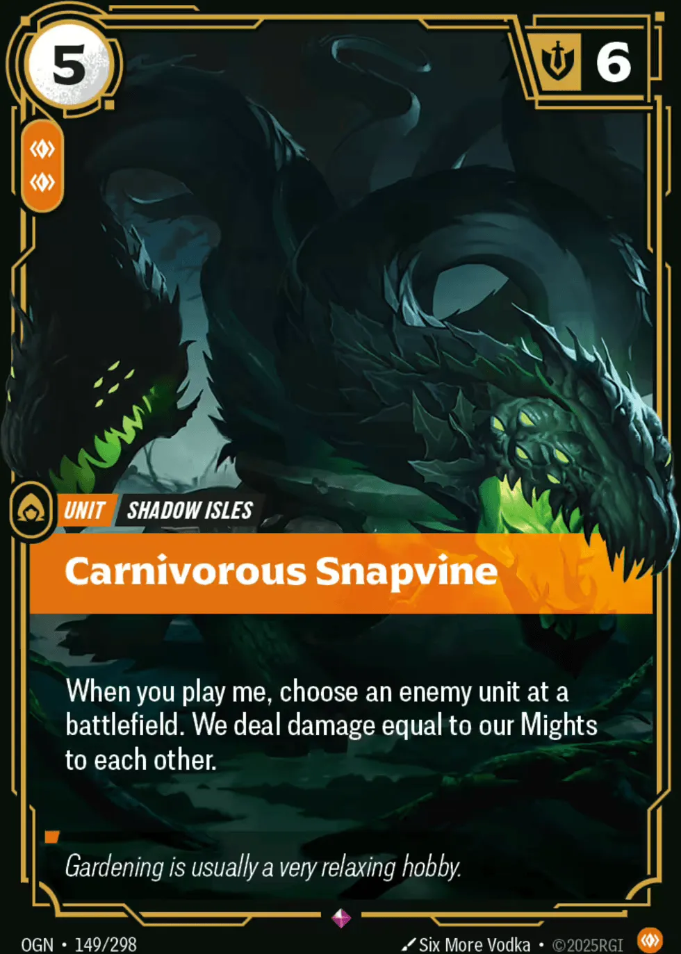 Carnivorous Snapvine — Origins - Main Set — Riftbound