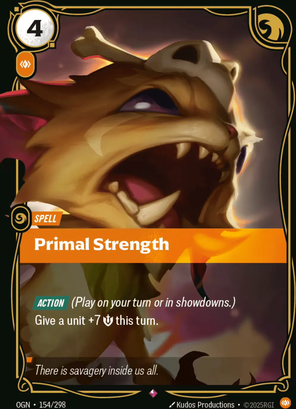 Primal Strength — Origins - Main Set — Riftbound