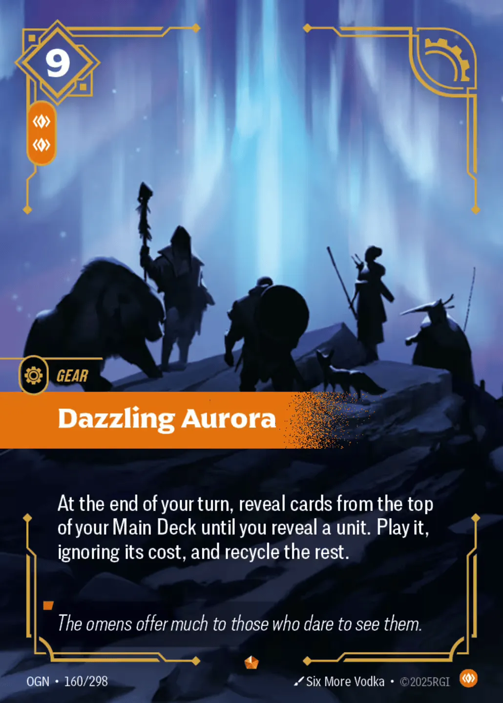 Dazzling Aurora — Origins - Main Set — Riftbound