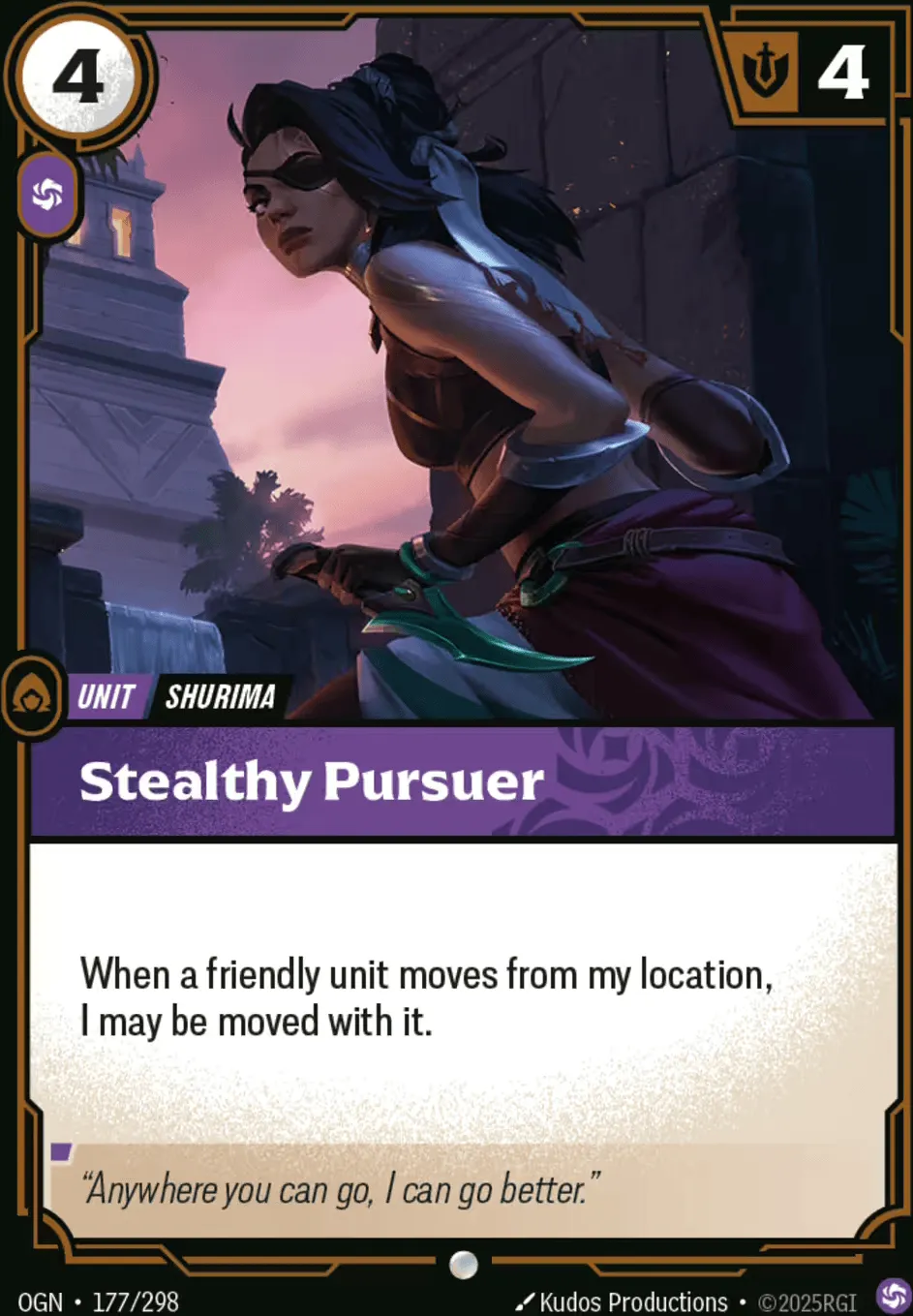Stealthy Pursuer — Origins - Main Set — Riftbound