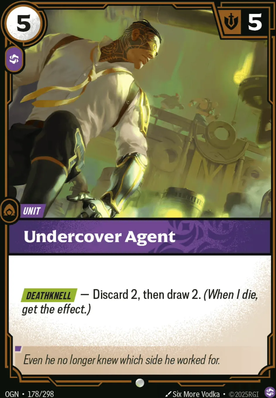 Undercover Agent — Origins - Main Set — Riftbound