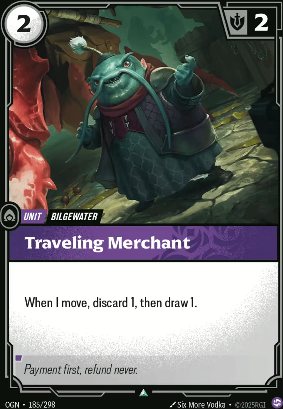 Traveling Merchant — Origins - Main Set — Riftbound
