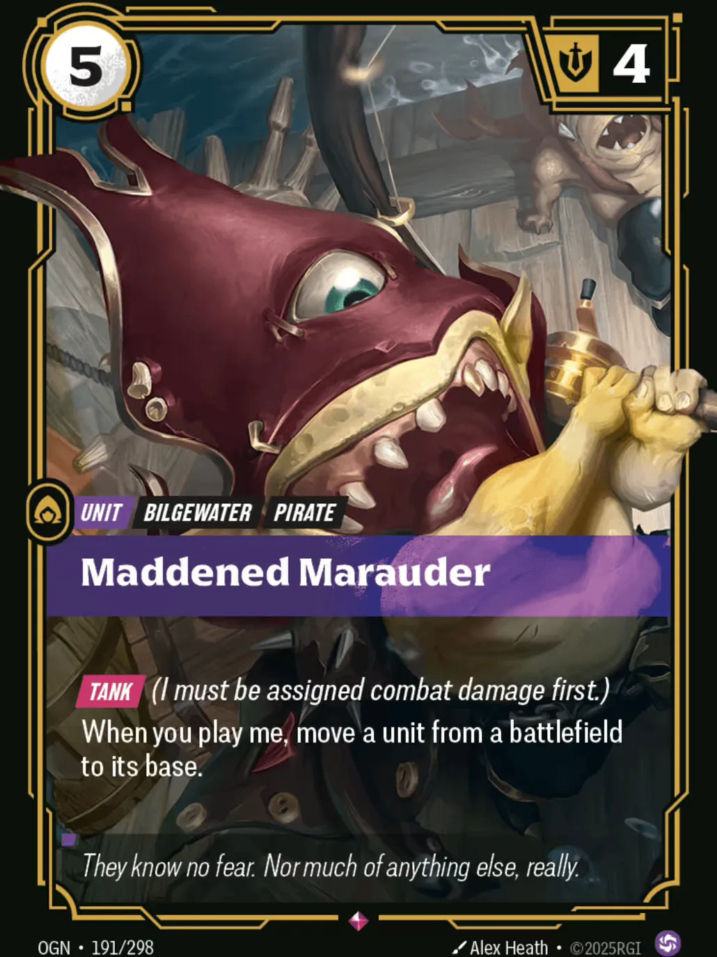 Maddened Marauder — Origins - Main Set — Riftbound
