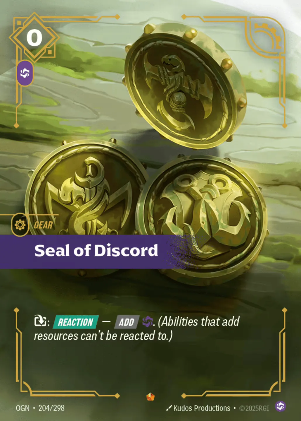Seal of Discord — Origins - Main Set — Riftbound