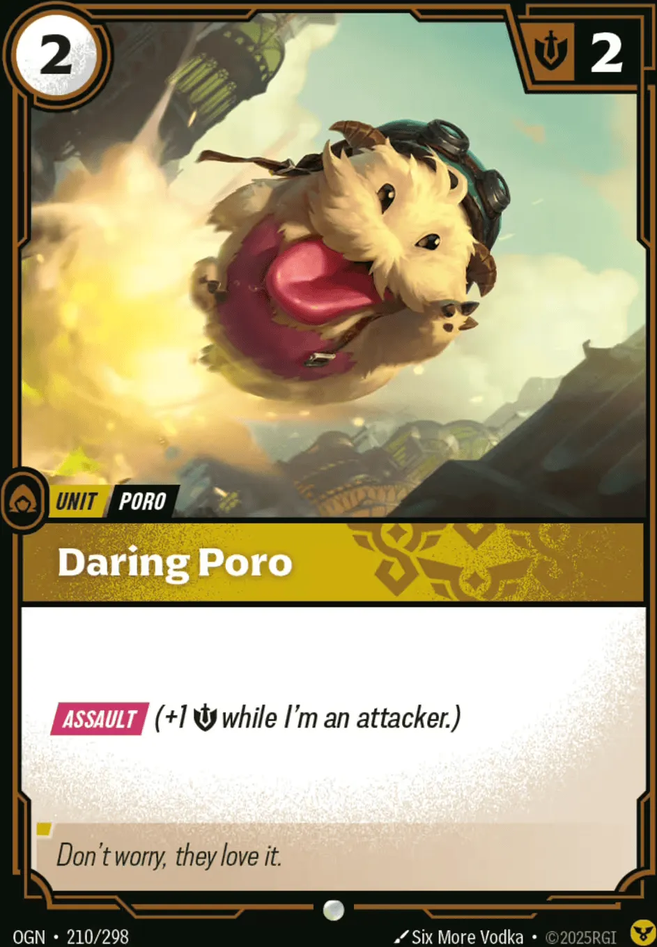 Daring Poro — Origins - Main Set — Riftbound