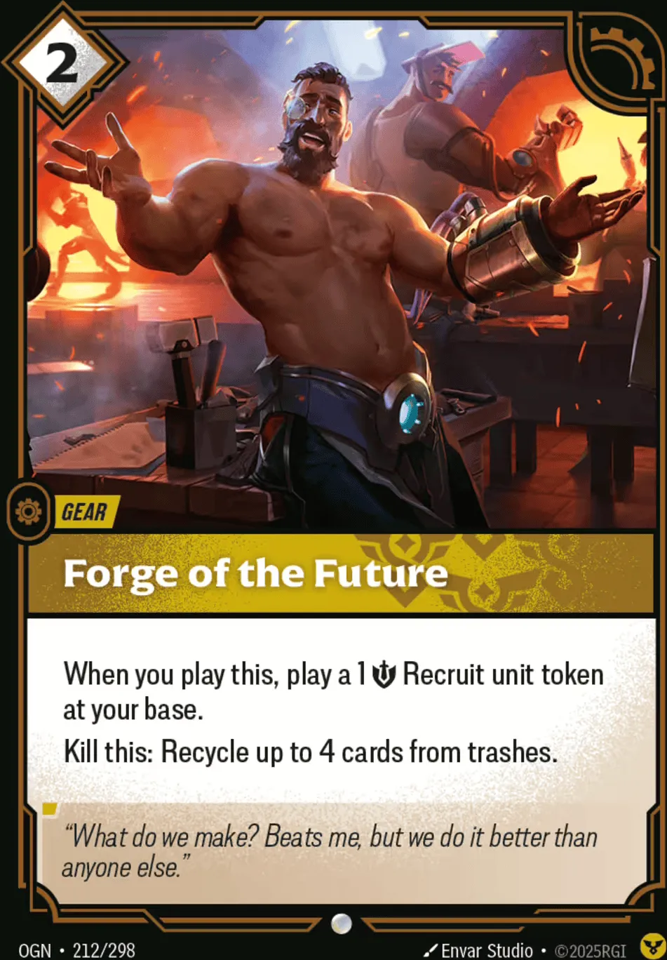 Forge of the Future — Origins - Main Set — Riftbound