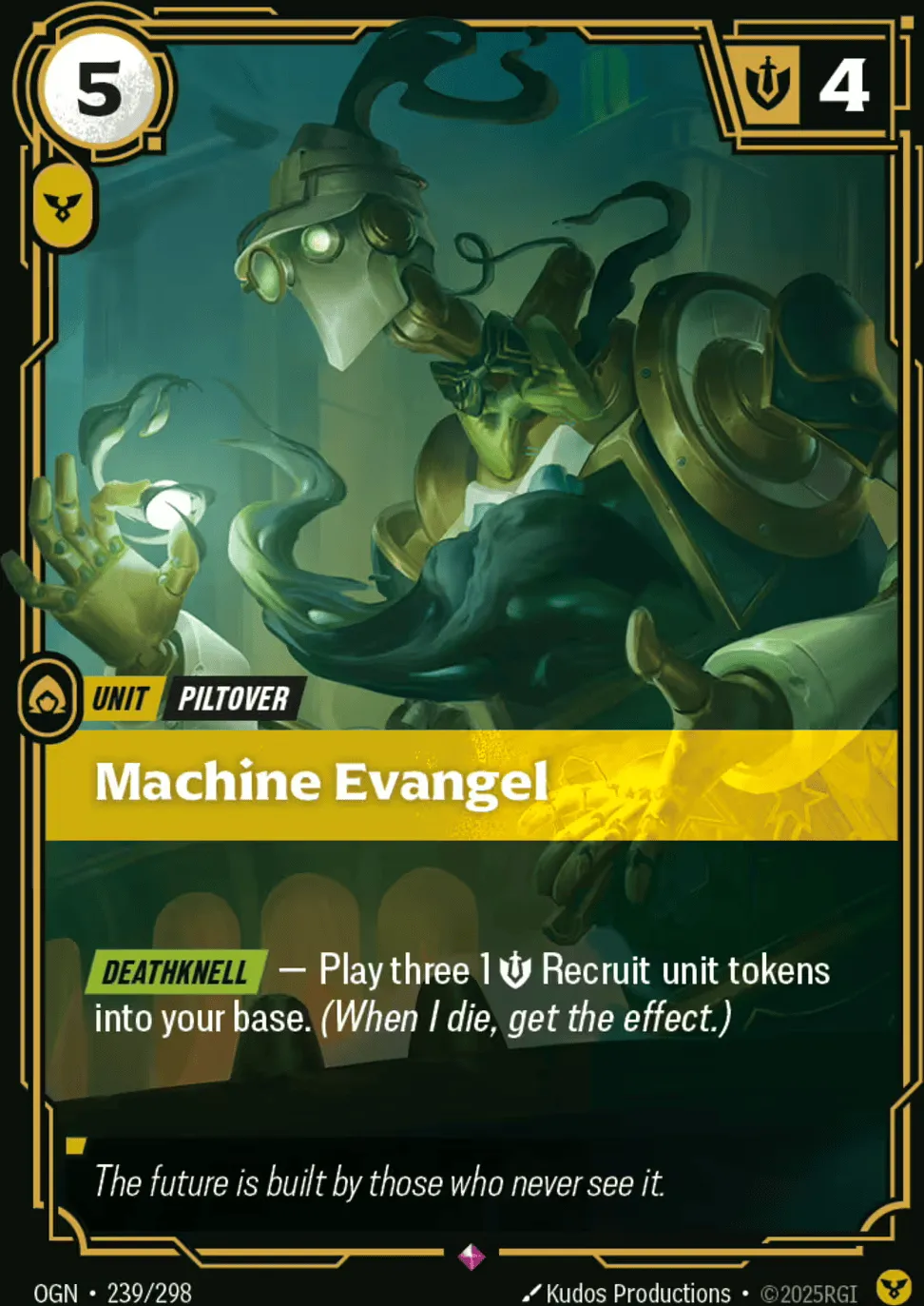 Machine Evangel — Origins - Main Set — Riftbound