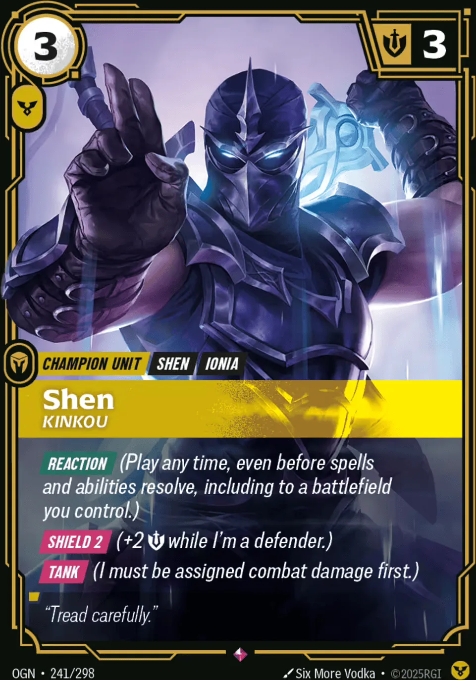 Shen - Kinkou — Origins - Main Set — Riftbound