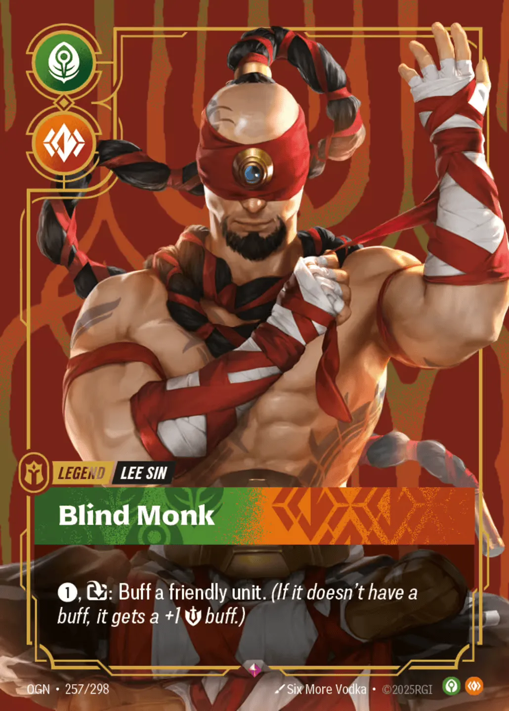 Lee Sin - Blind Monk — Origins - Main Set — Riftbound