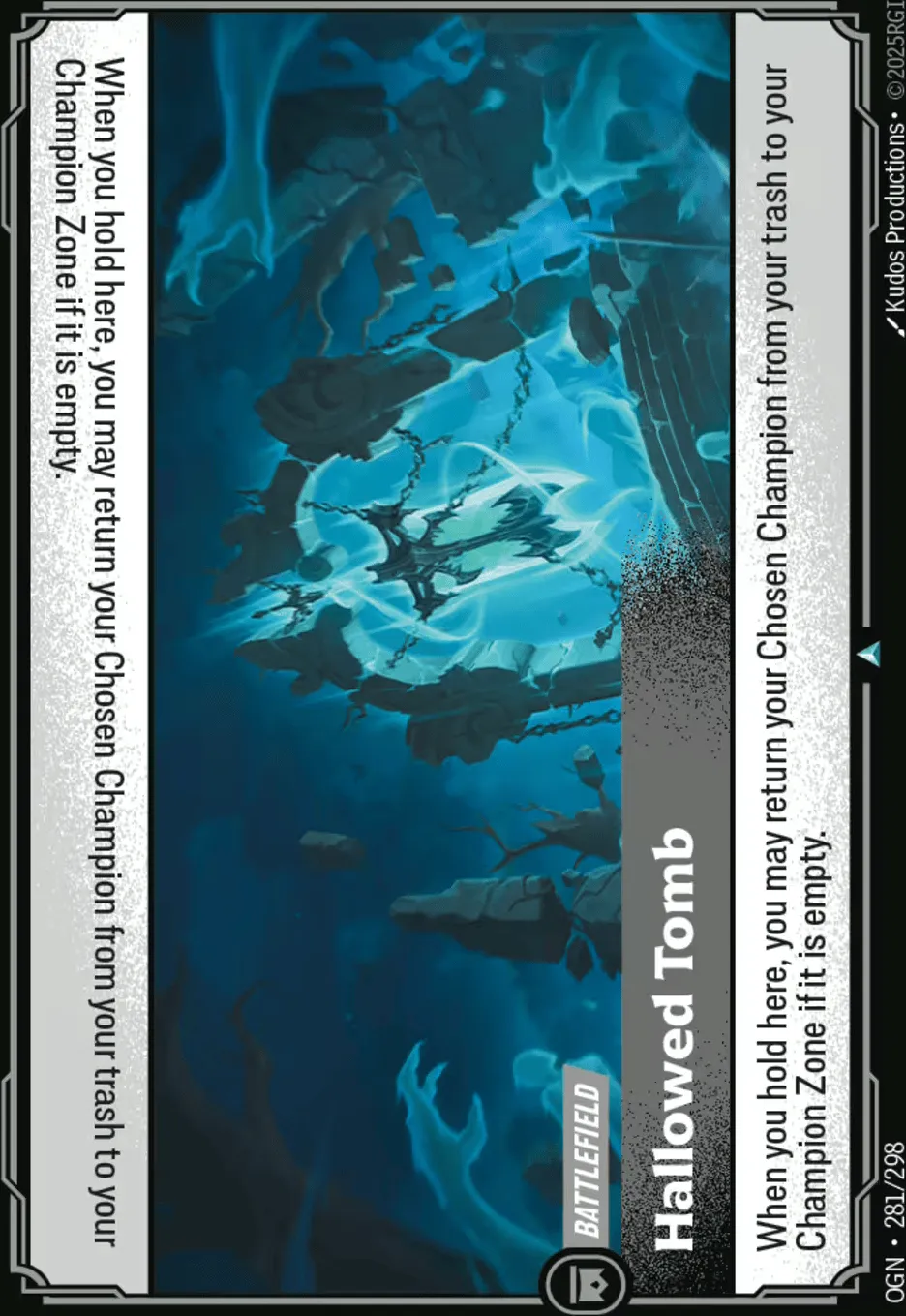 Hallowed Tomb — Origins - Main Set — Riftbound