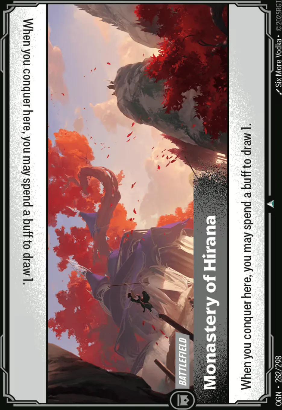 Monastery of Hirana — Origins - Main Set — Riftbound