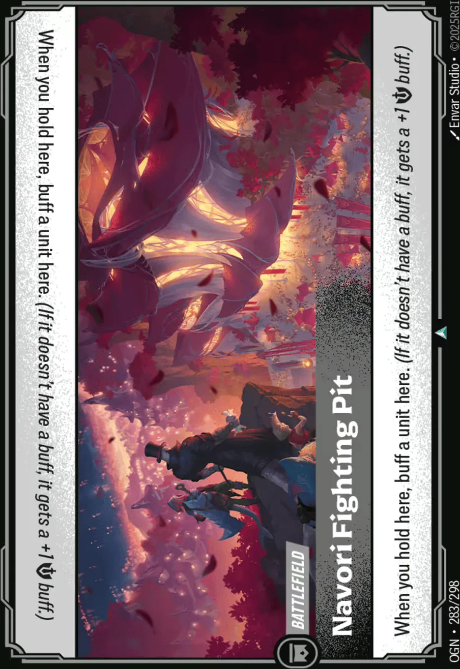 Navori Fighting Pit — Origins - Main Set — Riftbound