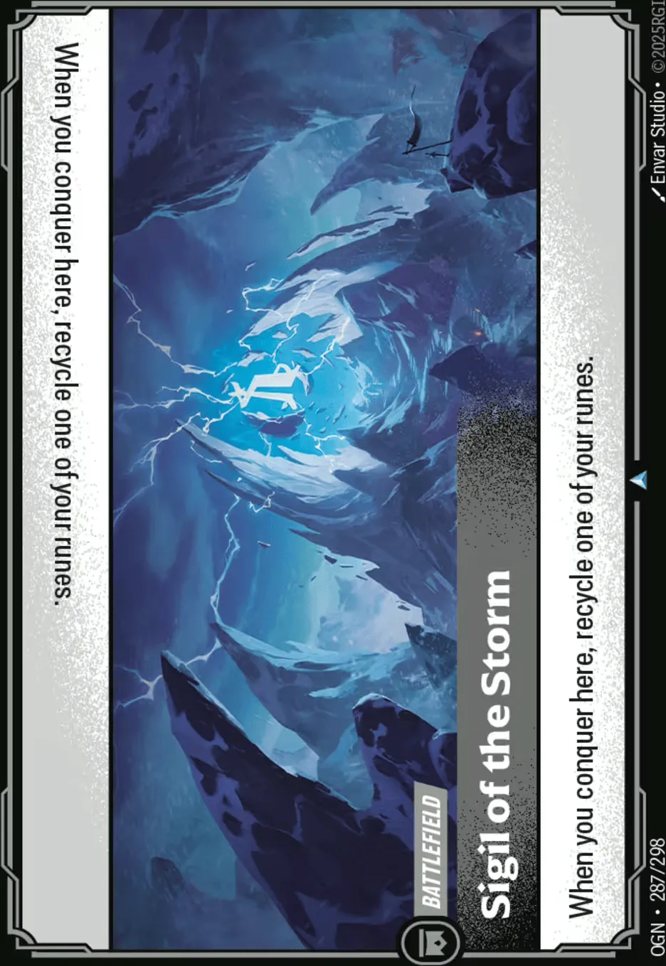 Sigil of the Storm — Origins - Main Set — Riftbound