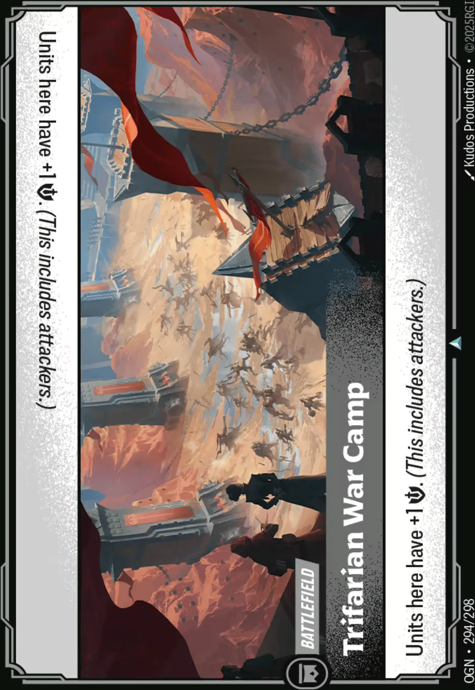 Trifarian War Camp — Origins - Main Set — Riftbound