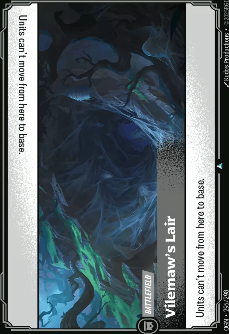 Vilemaw's Lair — Origins - Main Set — Riftbound