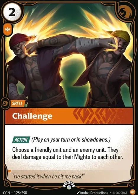 Challenge — Origins - Promo Cards — Riftbound