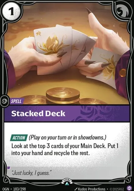 Stacked Deck — Origins - Promo Cards — Riftbound