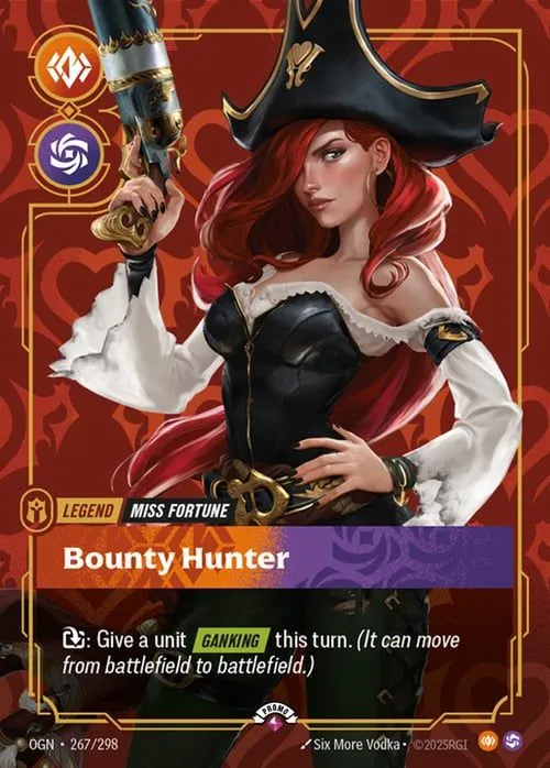 Miss Fortune - Bounty Hunter — Origins - Promo Cards — Riftbound