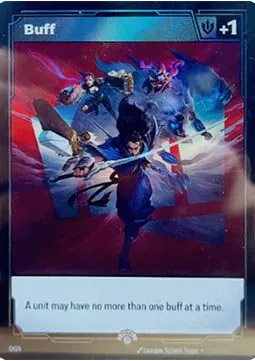 Buff — Origins - Promo Cards — Riftbound: League of Legends TCG