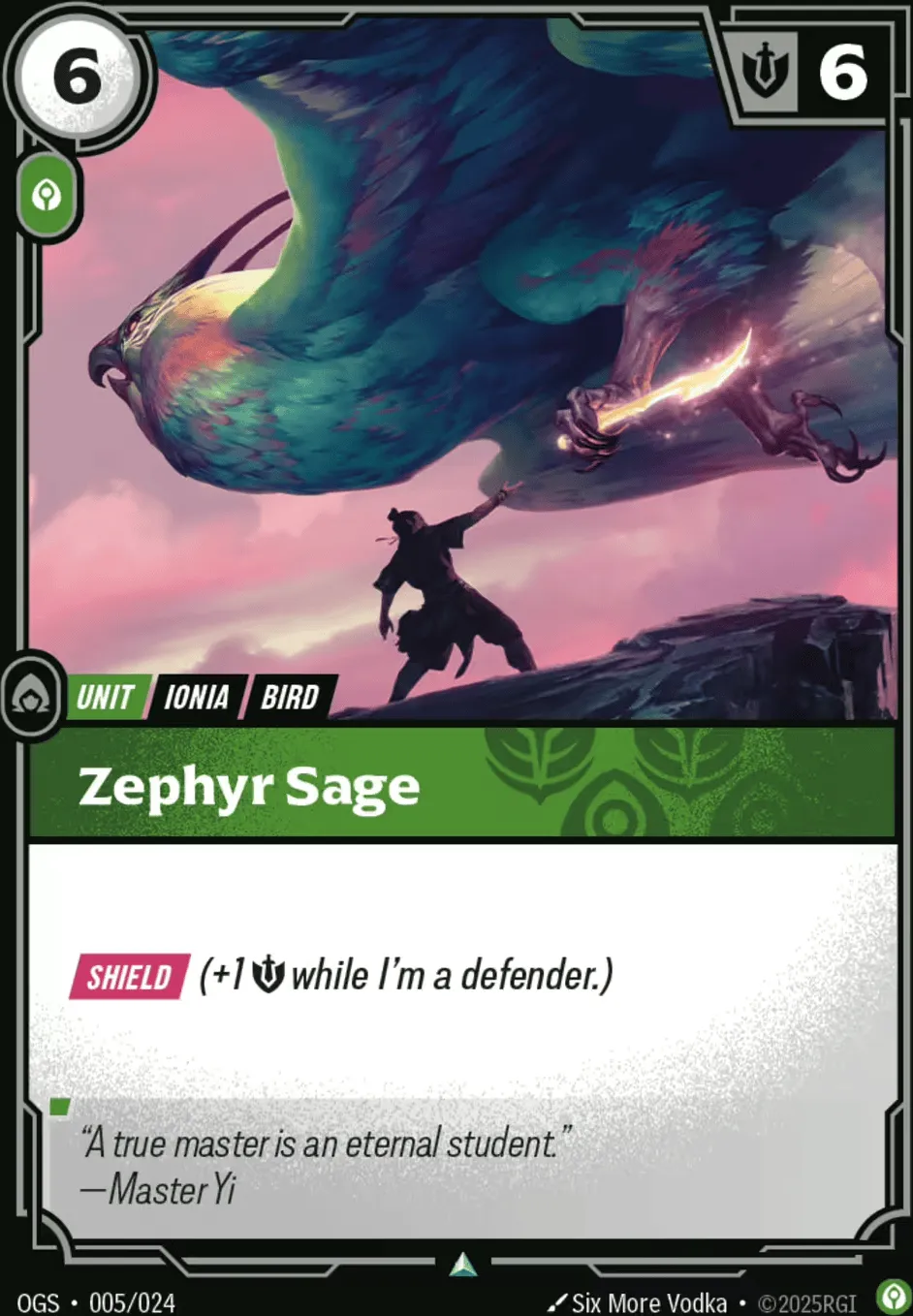 Zephyr Sage — Origins - Proving Grounds — Riftbound