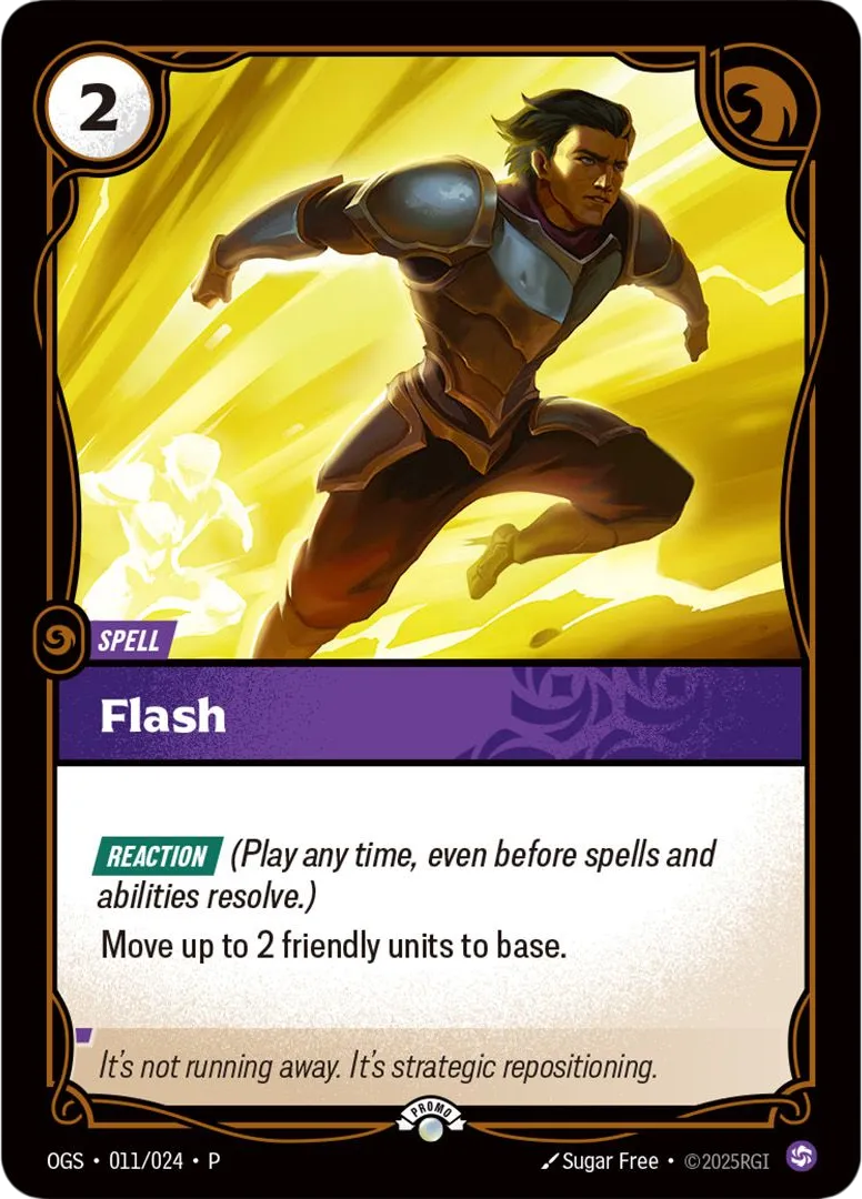 Flash — Origins - Promo Cards — Riftbound: League of Legends TCG
