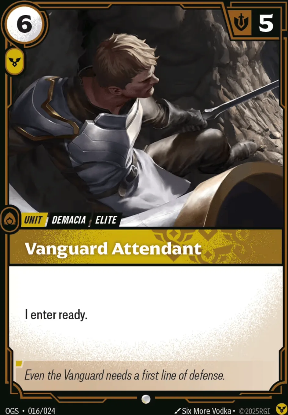 Vanguard Attendant — Origins - Proving Grounds — Riftbound