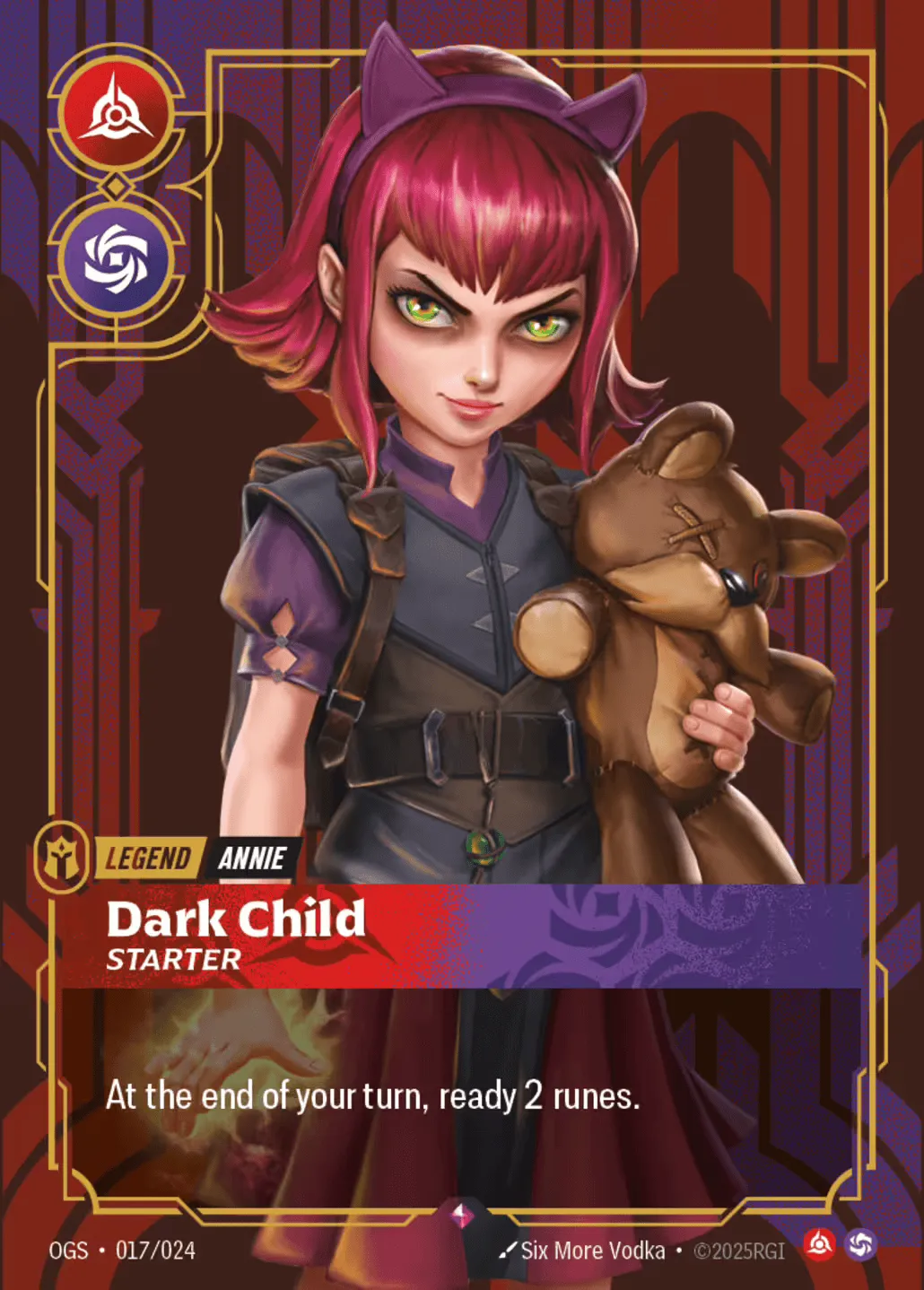 Annie - Dark Child — Origins - Proving Grounds — Riftbound