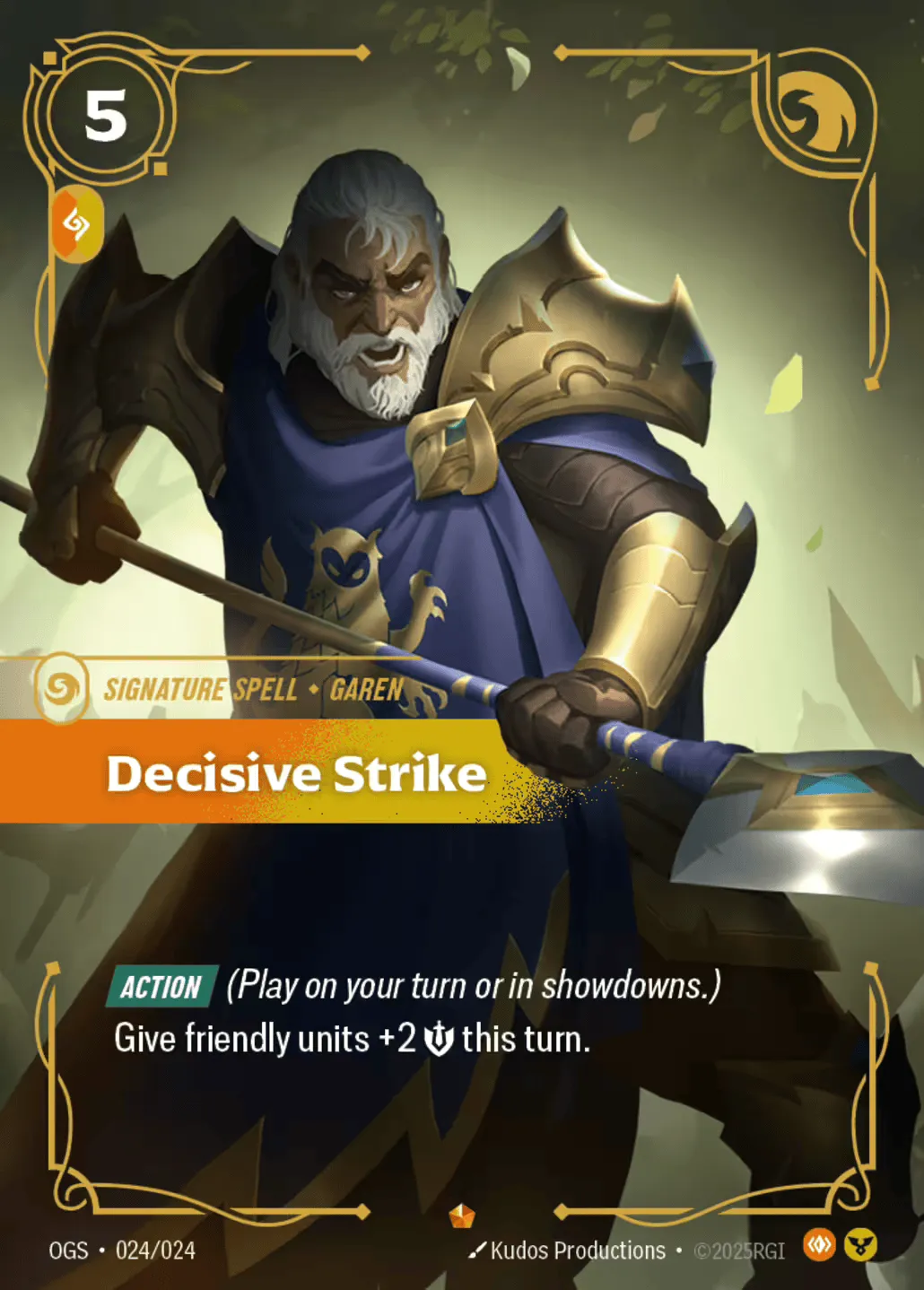 Decisive Strike — Origins - Proving Grounds — Riftbound