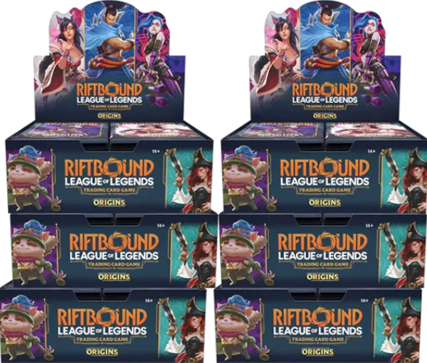 Origins : Booster Box Case — Origins - Main Set — Riftbound: League of Legends TCG