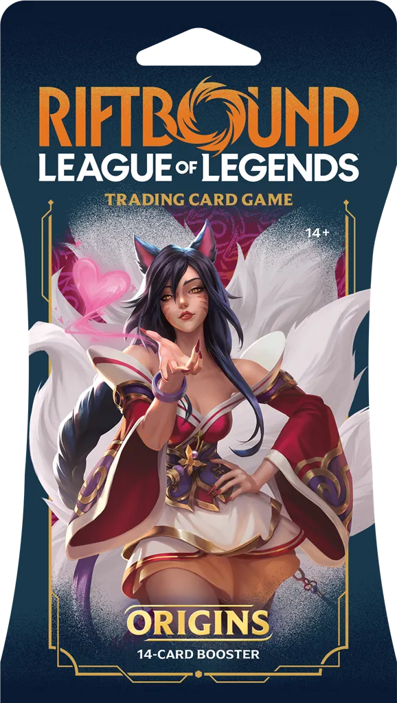 Origins Sleeved Booster Pack — Origins - Main Set — Riftbound: League of Legends TCG