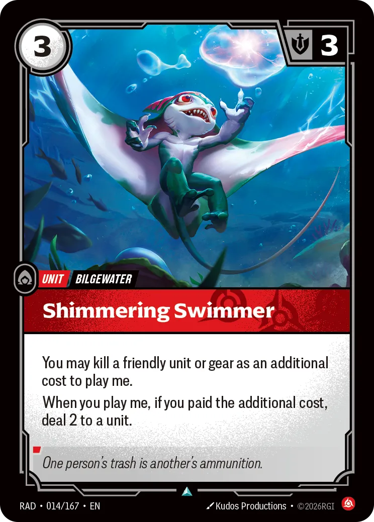 Shimmering Swimmer — Radiance — Riftbound