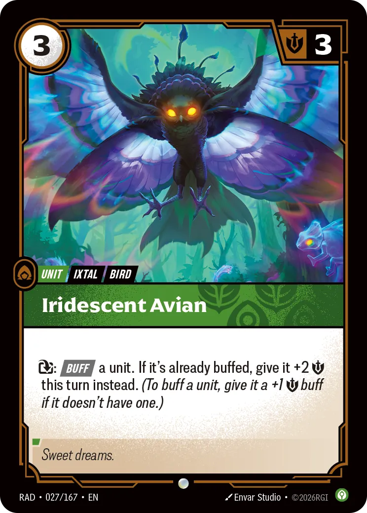 Iridescent Avian — Radiance — Riftbound