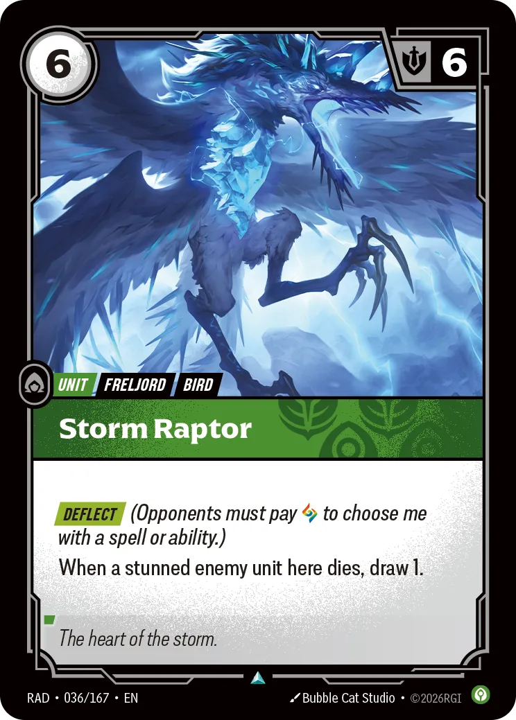 Storm Raptor — Radiance — Riftbound