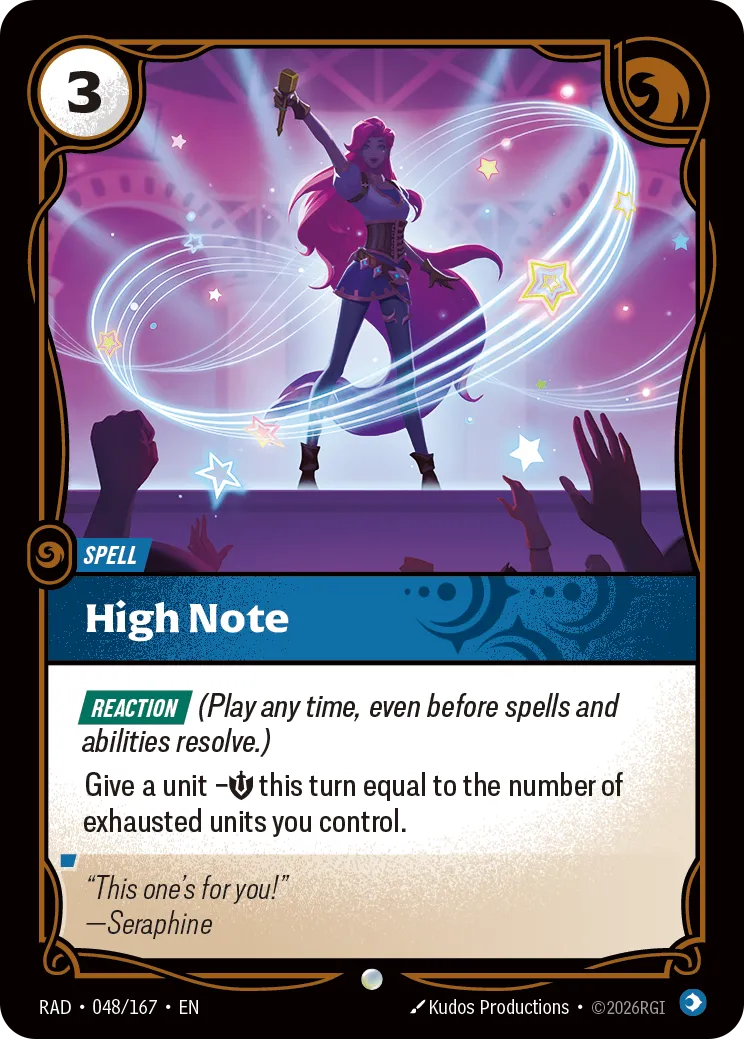 High Note — Radiance — Riftbound