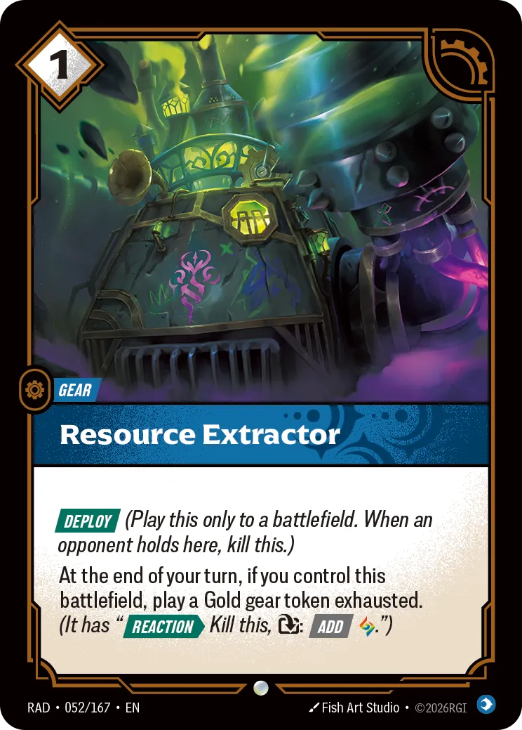 Resource Extractor — Radiance — Riftbound