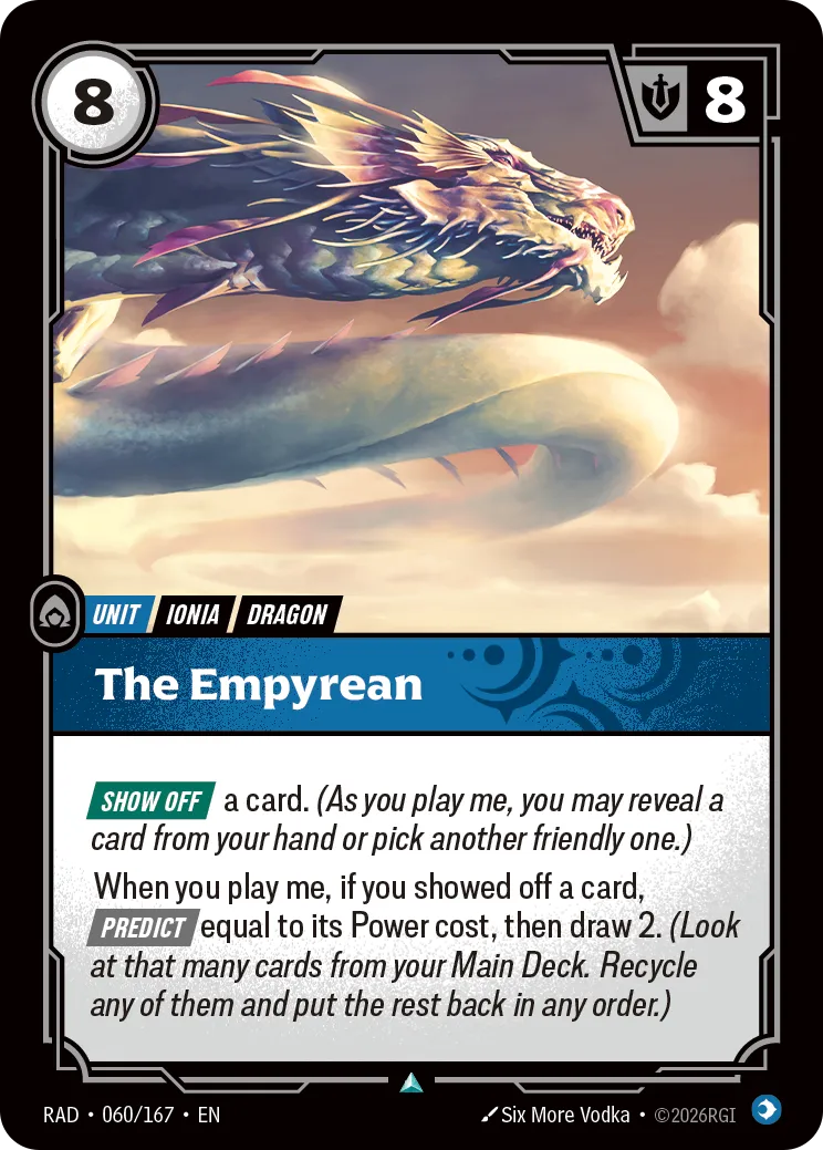 The Empyrean — Radiance — Riftbound