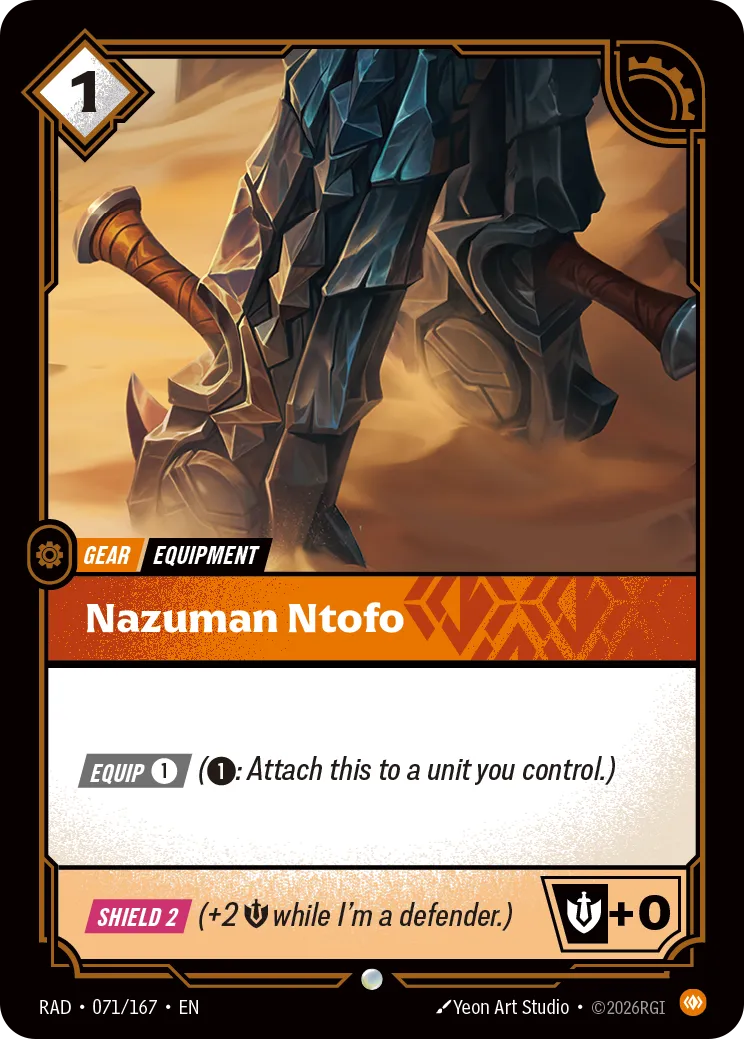 Nazuman Ntofo — Radiance — Riftbound