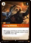 Product image for Raving Witness