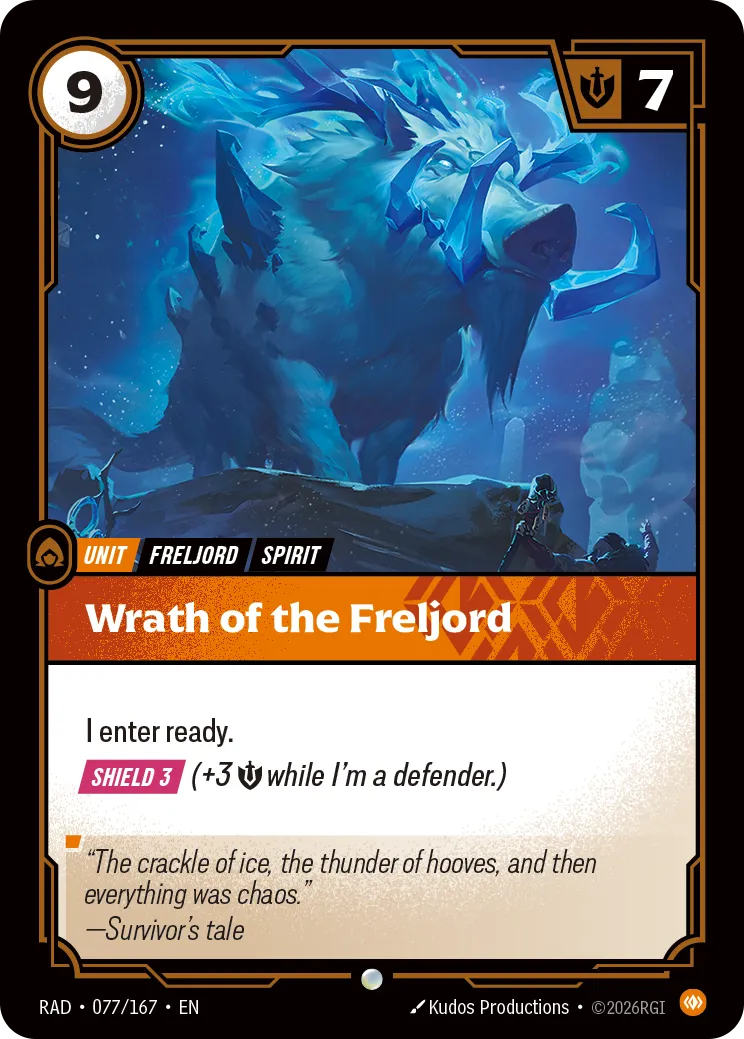 Wrath of the Freljord — Radiance — Riftbound