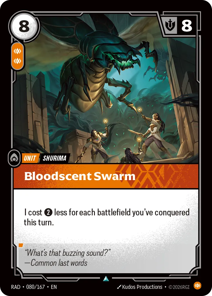 Bloodscent Swarm — Radiance — Riftbound