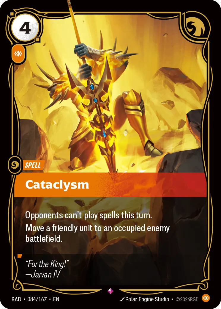 Cataclysm — Radiance — Riftbound