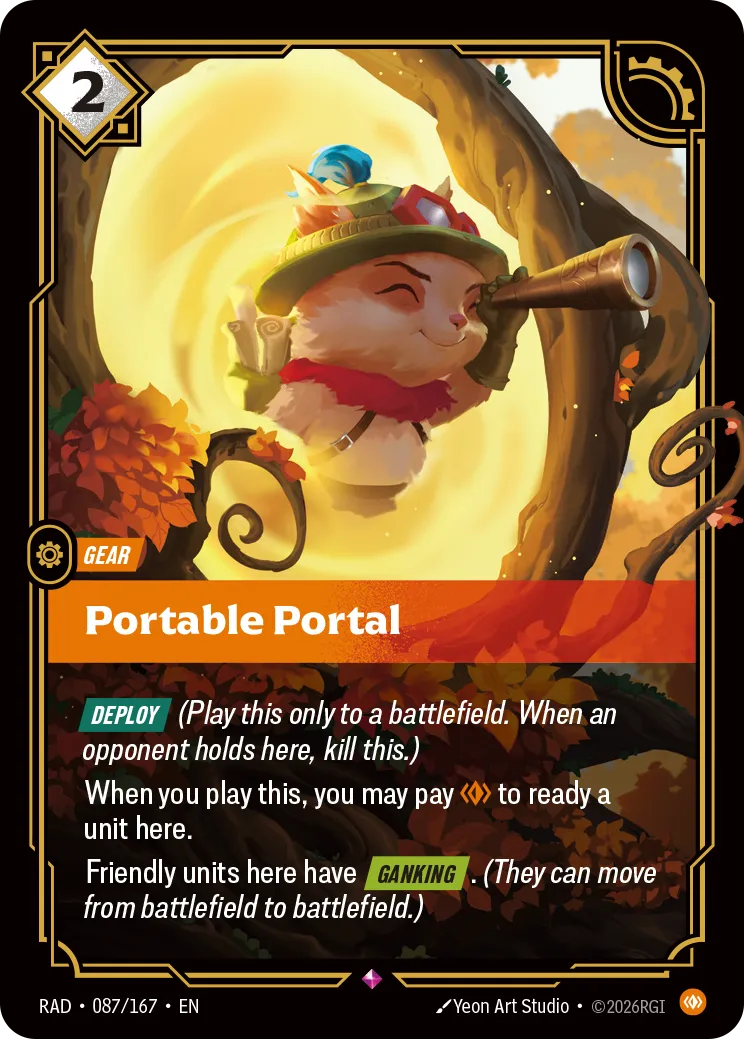 Portable Portal — Radiance — Riftbound
